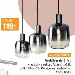 Opti Wohnwelt Pendelleuchte, 3-flg., Angebot