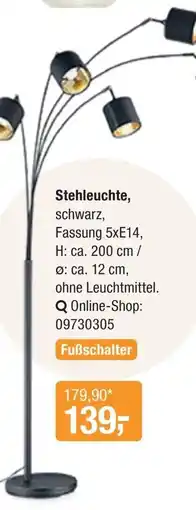 Opti Wohnwelt Stehleuchte Angebot