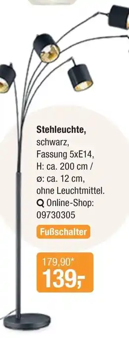 Opti Wohnwelt Stehleuchte Angebot