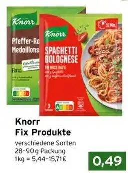 CAP Markt Knorr Fix Produkte Angebot