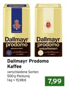 CAP Markt Dallmayr Prodomo Kaffee Angebot