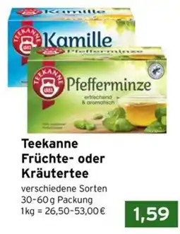 CAP Markt Teekanne Früchte- oder Kräutertee Angebot