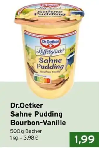CAP Markt Dr. Oetker Sahne Pudding Bourbon-Vanille Angebot