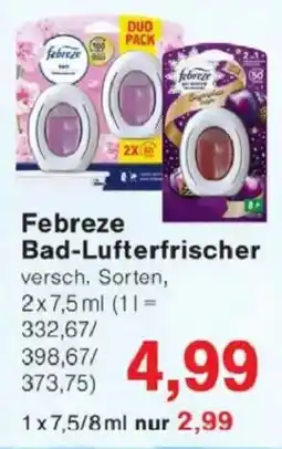 Jawoll Febreze Bad-Lufterfrischer Angebot