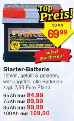 Jawoll Starter-Batterie 50Ah Angebot