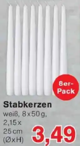 Jawoll Stabkerzen 8er- Pack Angebot