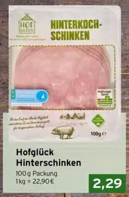 CAP Markt Hofglück Hinterschinken Angebot