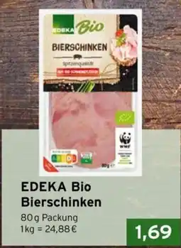 CAP Markt EDEKA Bio Bierschinken Angebot