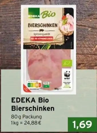 CAP Markt EDEKA Bio Bierschinken Angebot