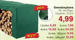 Jawoll Gewebeplane PE Angebot