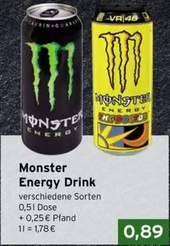 CAP Markt Monster Energy Drink Angebot