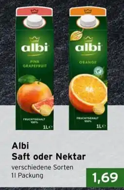 CAP Markt Albi Saft oder Nektar Angebot