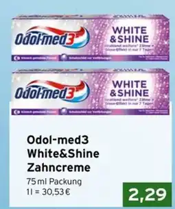 CAP Markt Odol-med3 White&Shine Zahncreme Angebot
