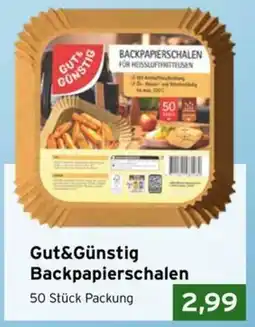 CAP Markt Gut&Günstig Backpapierschalen Angebot