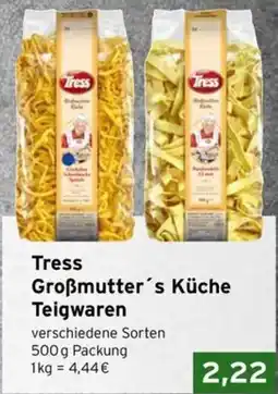 CAP Markt Tress Großmutter´s Küche Teigwaren Angebot