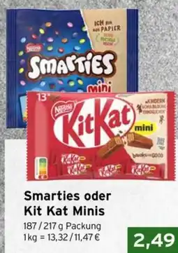 CAP Markt Smarties oder Kit Kat Minis Angebot