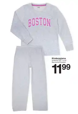 Zeeman Kinderpyjama Angebot