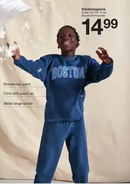 Zeeman Kinderpyjama Angebot