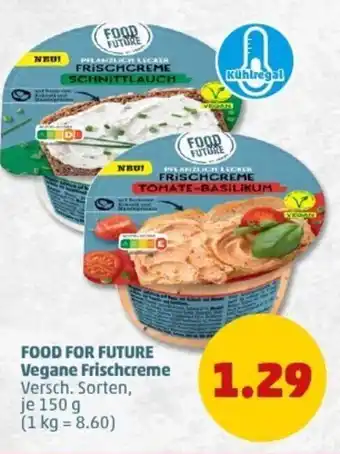 PENNY FOOD FOR FUTURE Vegane Frischcreme Angebot