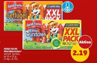 PENNY FERDI FUCHS Mini Würstchen Angebot