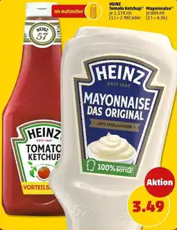 PENNY HEINZL Tomato Ketchup Mayonnaise Angebot