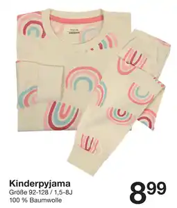 Zeeman Kinderpyjama Angebot