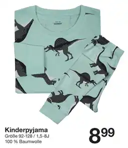 Zeeman Kinderpyjama Angebot