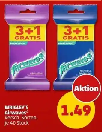 PENNY WRIGLEY'S Airwaves Angebot