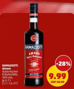 PENNY RAMAZZOTTI Amaro Angebot
