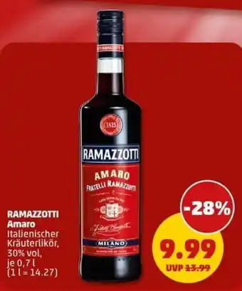 PENNY RAMAZZOTTI Amaro Angebot
