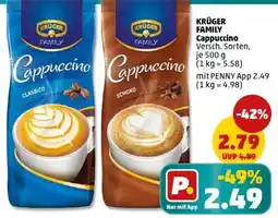 PENNY KRÜGER FAMILY Cappuccino Angebot