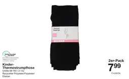 Zeeman Kinder- Thermostrumpfhose 2er-Pack Angebot
