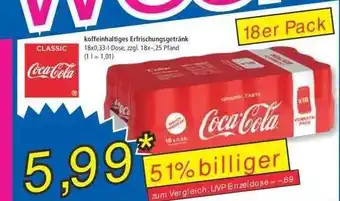 Norma Classic Coca-cola 18x0,33L Angebot