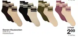 Zeeman Damen-Haussocken 2 Paar Angebot