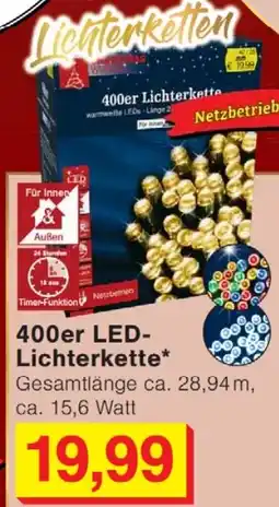 Wiglo Wunderland 400er Lichterkette Lichterkette Angebot
