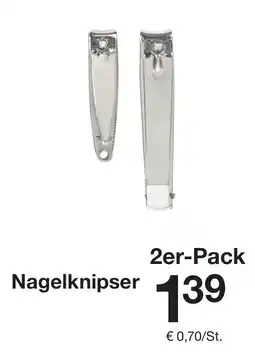 Zeeman Nagelknipser 2er-Pack Angebot