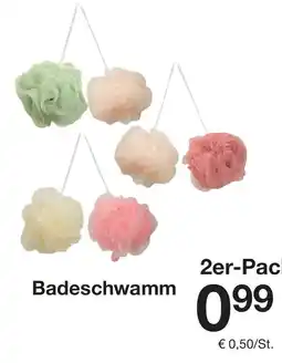 Zeeman Badeschwamm 2er-Pack Angebot
