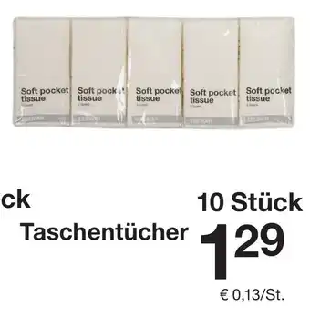 Zeeman Taschentücher Angebot