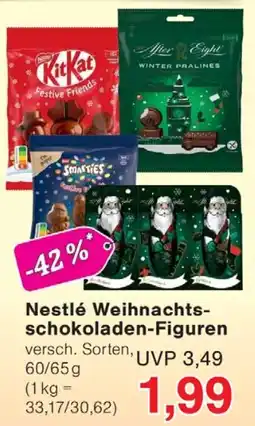 Wiglo Wunderland Nestlé Weihnachts- schokoladen-Figuren Angebot