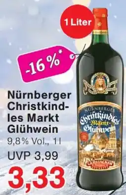 Wiglo Wunderland Nürnberger Christkind- les Markt Glühwein Angebot