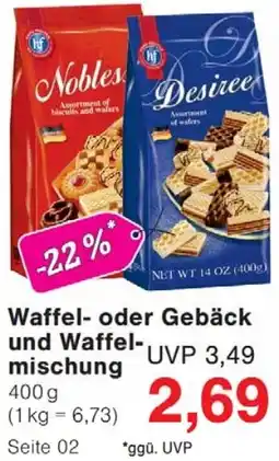 Wiglo Wunderland Waffel- oder Gebäck und Waffel- mischung Angebot