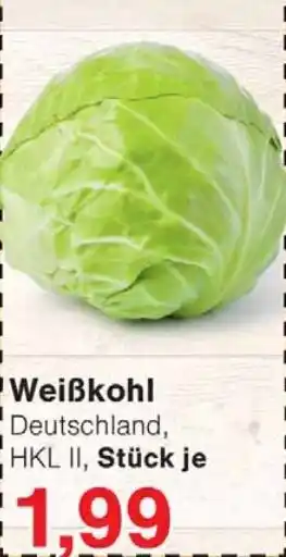 Wiglo Wunderland Weißkohl Angebot