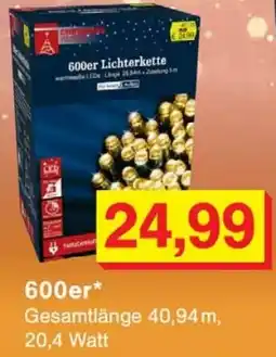Wiglo Wunderland Lichterketten 600er Angebot
