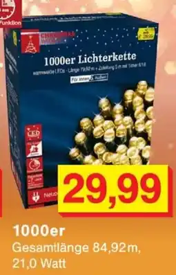 Wiglo Wunderland Lichterketten 1000er Angebot