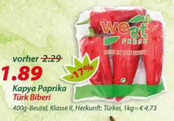 Hepsi-Markt Kapya Paprika Angebot