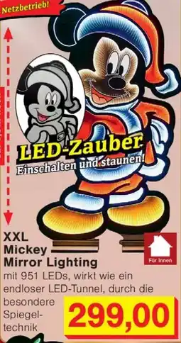 Wiglo Wunderland XXL Mickey Mirror Lighting Angebot