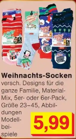 Wiglo Wunderland Weihnachts-Socken Angebot
