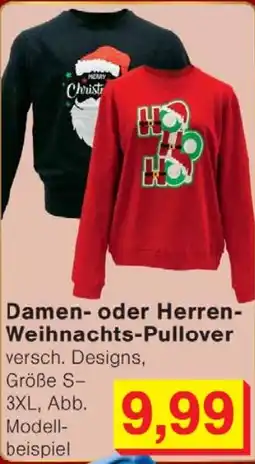 Wiglo Wunderland Damen- oder Herren- Weihnachts-Pullover Angebot