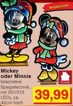 Wiglo Wunderland Mickey oder Minnie Angebot