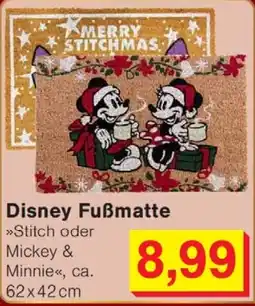 Wiglo Wunderland Disney Fußmatte Angebot